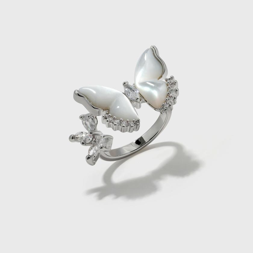 Rings | Shell Butterfly Open Ring Jewelry Rings