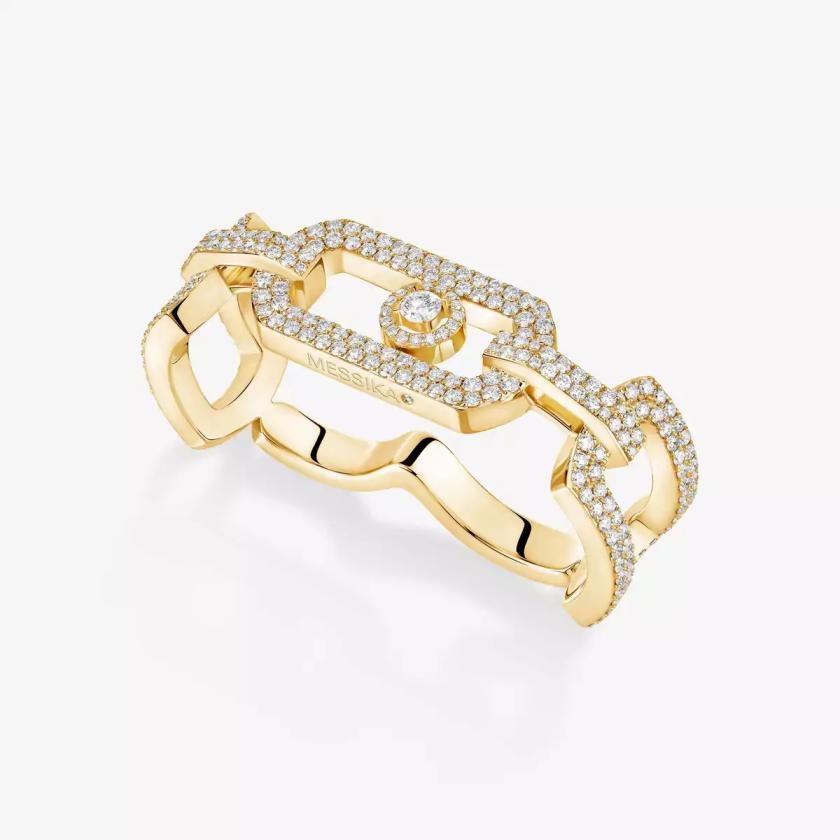 Rings | So Move 2 Finger Diamond Pavé Ring Jewelry Rings