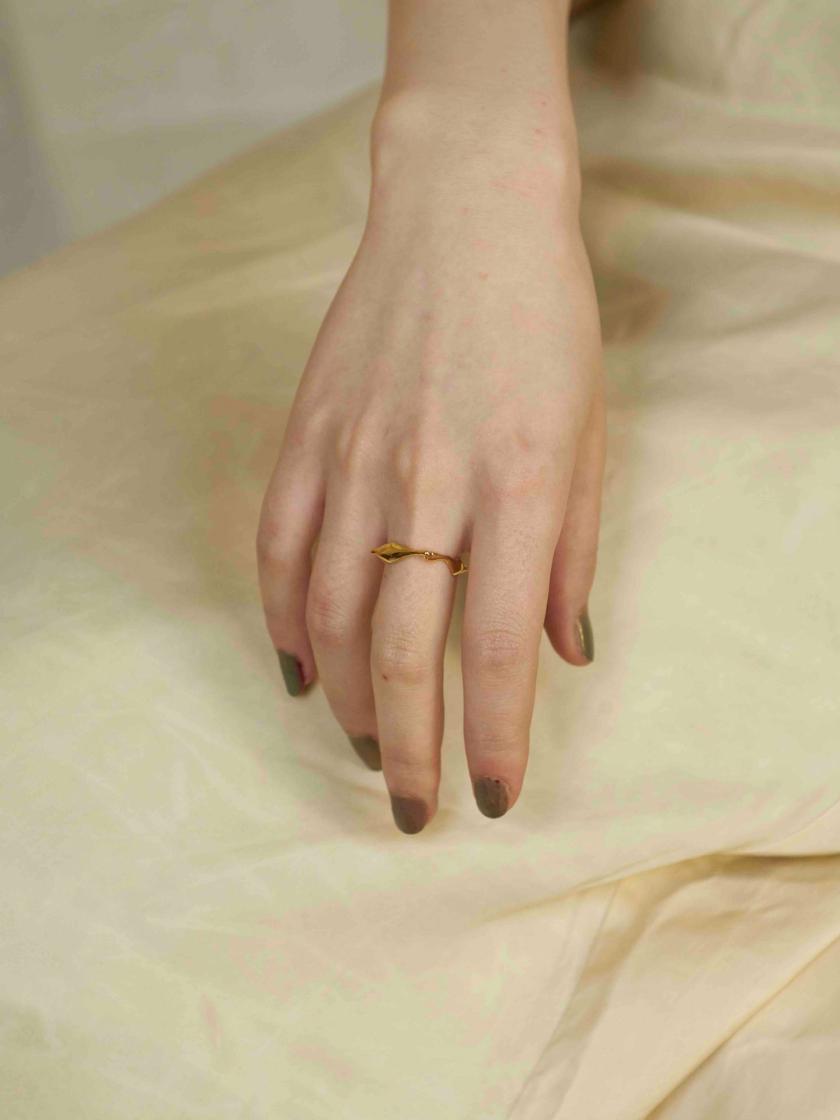 Rings | Square Posy Ring (Gold) Jewelry Rings