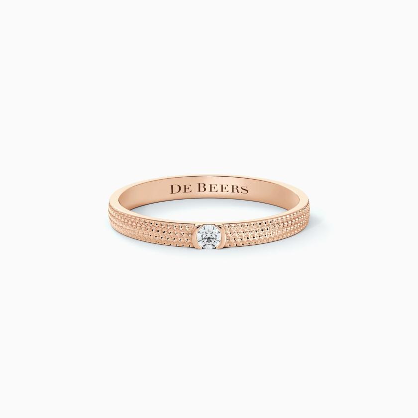 Rings | Talisman Azulea Small Band In Rose Gold Jewelry Rings