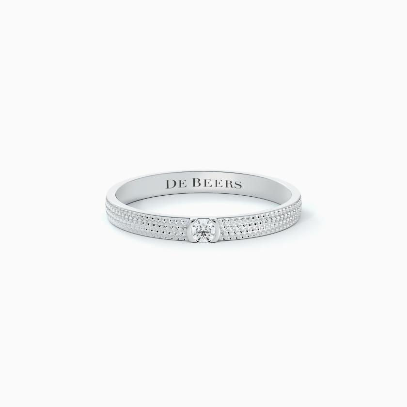 Rings | Talisman Azulea Small Band In White Gold Jewelry Rings