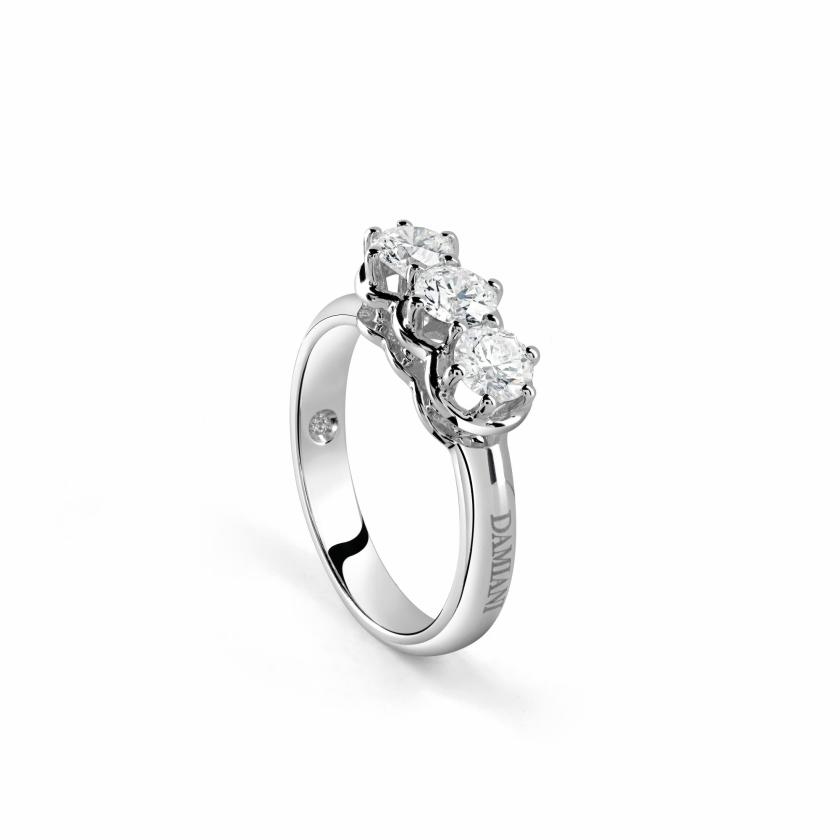 Rings | White Gold And Diamond Ring 0,46 Carats Jewelry Rings