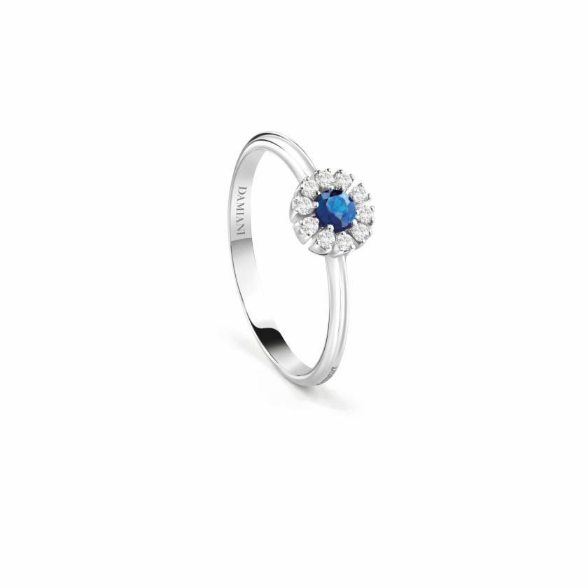 Rings | White Gold, Diamonds And Sapphire Ring Jewelry Rings