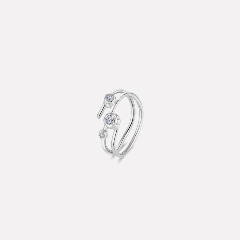 Rings | White Gold Plated Lily Of The Valley Ring Jewelry Rings