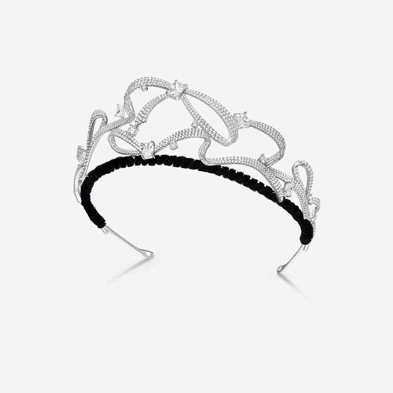 Tiaras | Shiny Ribbon Tiara Jewelry Tiaras