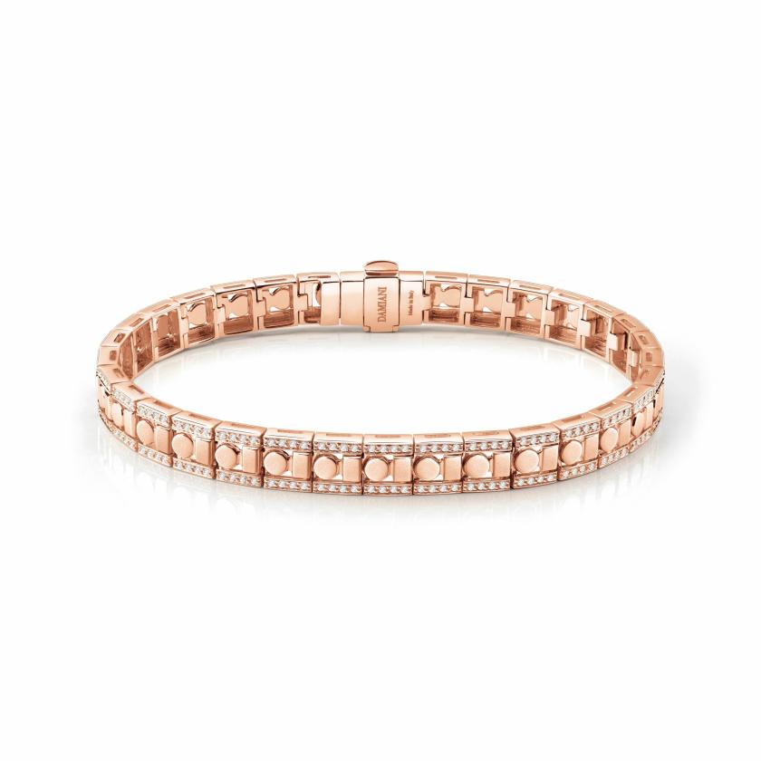 Men Collections | Pink Gold And Diamonds Bracelet Jewelry Men Collections